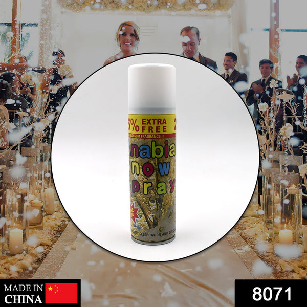 Snow spray bottle