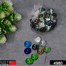Attractive glass gem stones for aquarium or vase