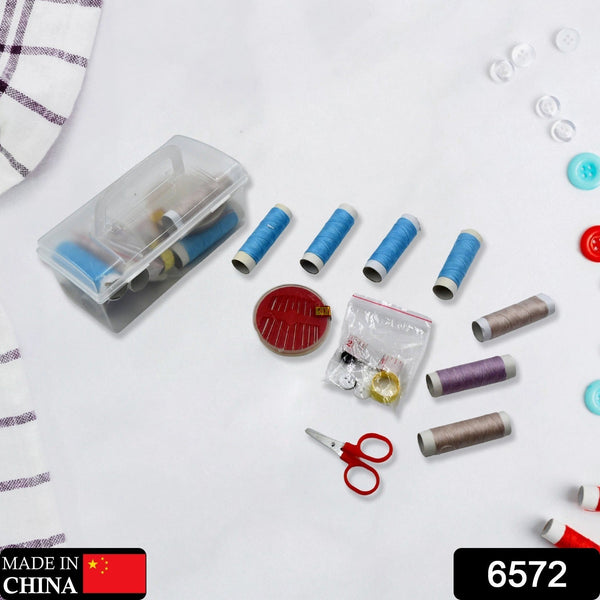 Portable Travel Sewing Kits Box, Sewing Tool Box
