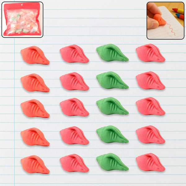 Shankh Shape Eraser Rubber 